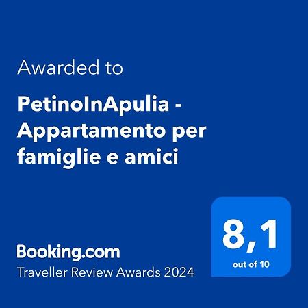 Petinoinapulia - Appartamento Per Famiglie E Amici Bari Dış mekan fotoğraf
